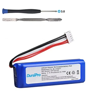 Bild av DuraPro 3,7 V 6 200 mAh batteri GSP1029102A för JBL Charge 3