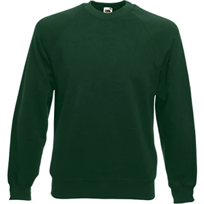 Bild av Fruit of the Loom Sweatshirt för herr, Grön Bottle Green, XL