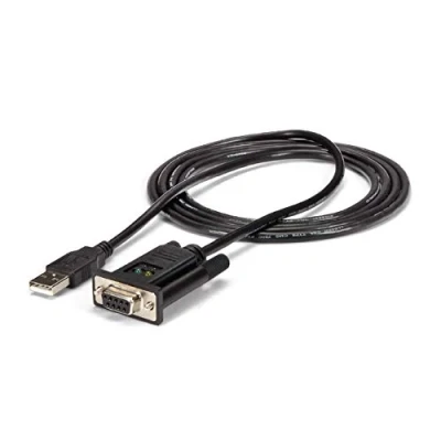 Bild av StarTech.com USB till RS232 seriell adapter DB9 DCE adapterkabel med FTDI noll modem 1.1/2.0 bussdriven (ICUSB232FTN)