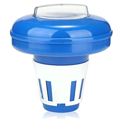 Bild av COM FOUR® doseringsflottör för poolen kemisk dispenser klor eller bromtabletter doserad dosering av pooltillsatser
