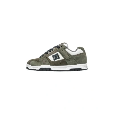 Bild av DC Shoes STAG Sneakers, Storlek: 42, Ko khaki dk olive Mocka