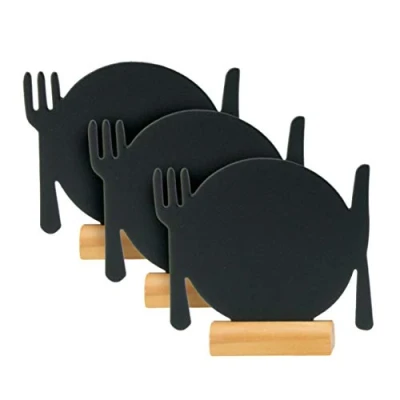 Bild av Securit® tre mini bordtavler i sort
