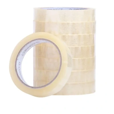 Bild av Q Connect självhäftande tejp 19 mm x 66 m (paket med 8)