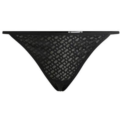 Bild av BOSS Dam String B spets, Svart1, M