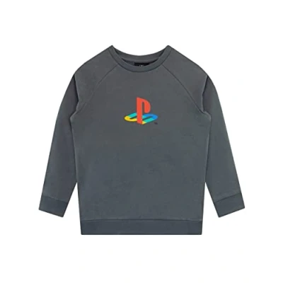 Bild av PlayStation Pojkar Sweatshirt Grå 152