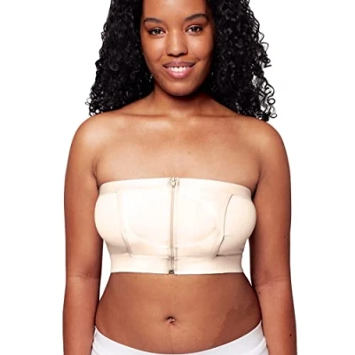 Bild av Medela handsfree pump bustier från bh för bekväm pumpning med materialet Adaptiv stretch perfekt passform Chai M