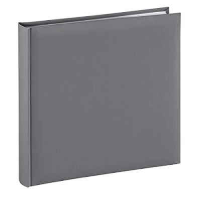 Bild av Hama &quot;Fine Art&quot; fotoalbum (format 30 x cm, 80 vita sidor, utan spiral) grå