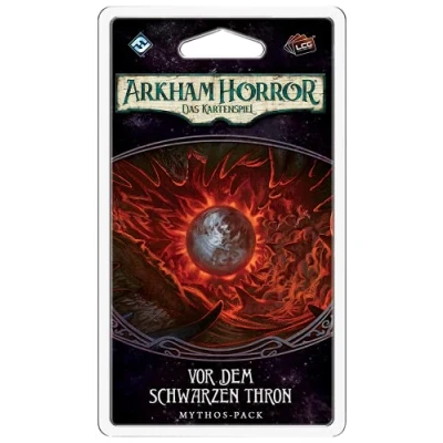 Bild av Fantasy Flight Games Arkham Skräckor: LCG Innan den svarta tronen Förlängning Expertspel Kortspel 14 spelare Från år 45 minuter tyska