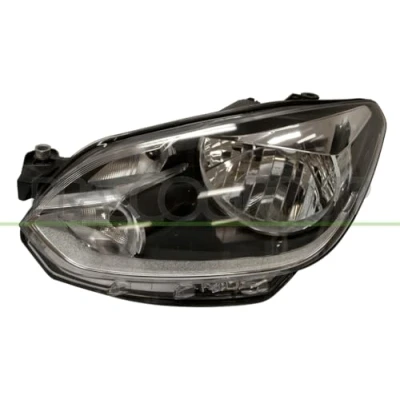 Bild av PRASCO VG2014804 Phares gauche H4 chrome/noir sans commande pour correcteur de site projecteur VOLKSWAGEN: up! 3/5 portes
