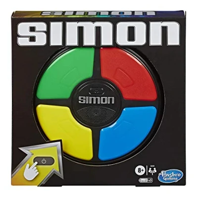 Bild av Hasbro Gaming Simon E93835L0 Elektroniskt Spel, Flerfärgad, 4.1 x 26.7 cm