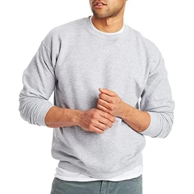 Bild av Hanes Men&#039;s Ecosmart Fleece Sweatshirt,Light Steel,XL