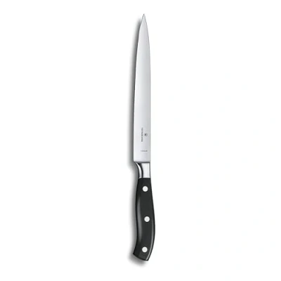 Bild av Victorinox, Grand Maître, Profi Filetiermesser, Extra Scharfe Klinge, gerader Schliff, 20 cm, Robuster Kunststoffgriff, Rostfreier Stahl, schwarz