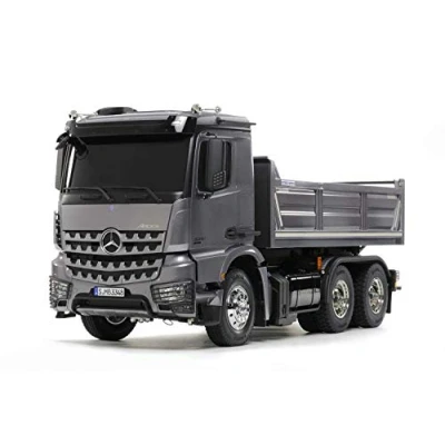 Bild av TAMIYA 300056357 MB Arocs Mercedes Benz 1:14 RC 3348 baktippare 3 axlar, olackerad
