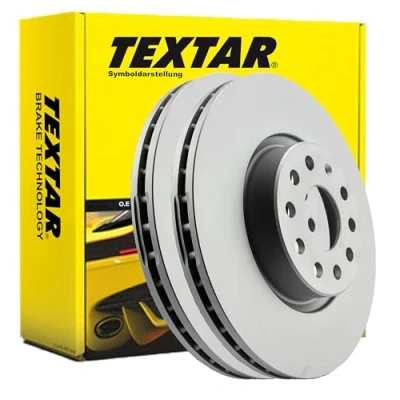 Bild av TEXTAR PRO 92126003 Disque de frein 275 25 04/06 100 ventilé l&#039;extérieur revêtu sans boulon fix roue, moyeu roue