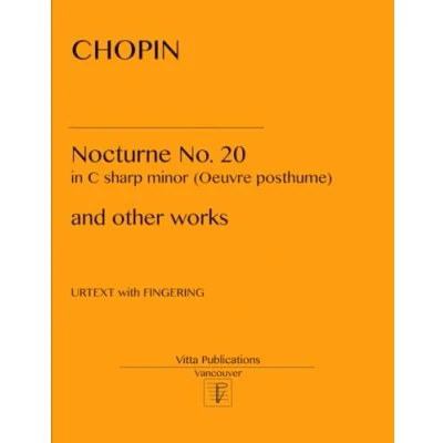 Bild av Chopin Nocturne No. 20 in C sharp minor: and other works
