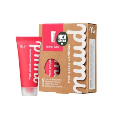 Bild av Nuud grädde deodorant (start (1 x 15 ml), röd)