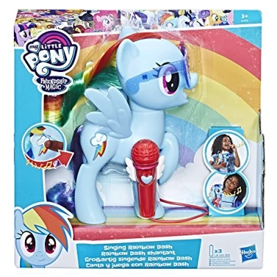 Bild av My Little Pony Rainbow Dash Singender, E1975 fransk version
