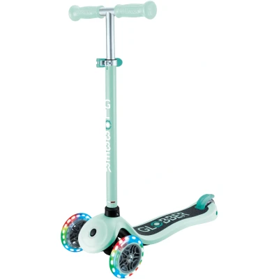 Bild av Globber Primo Hopfällbar Lights V2 3 hjulig Sparkcykel, Pestel Mint