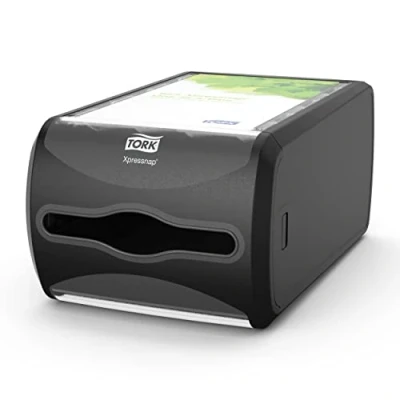 Bild av Tork Dispenser Xpressnap plast två lägen svart 145 x 191 x 307 mm