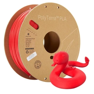 Bild av Polymaker PolyTerra PLA Lava Red 1.75mm 1kg
