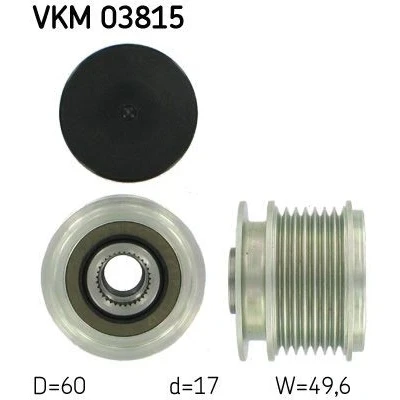 Bild av Frihjulskoppling, generator Skf VKM 03815