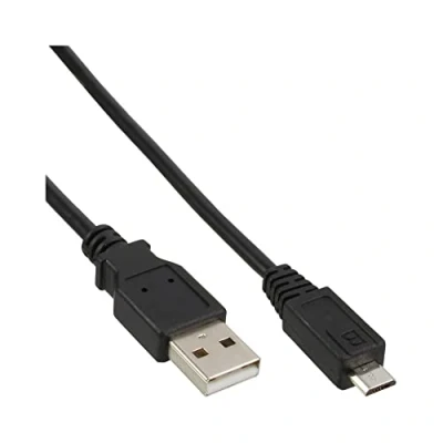 Bild av InLine® Micro USB 2.0 kabel, A kontakt till mikro B kontakt, 0,5 m