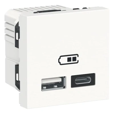 Bild av Schneider Electric NU301818 USB laddare A+C