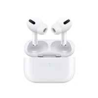 Bild av Apple AirPods Pro 1. generationen äkta trådlösa hörlurar med mikrofon. öronspets Bluetooth aktiv brusreducering Vit Magsafe Laddningsväska