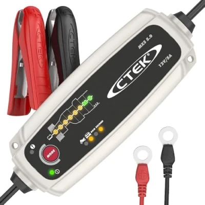 Bild av CTEK MXS 5.0 56 305 chargeur de batterie portable, d&#039;entretien 5 12 1.2 110