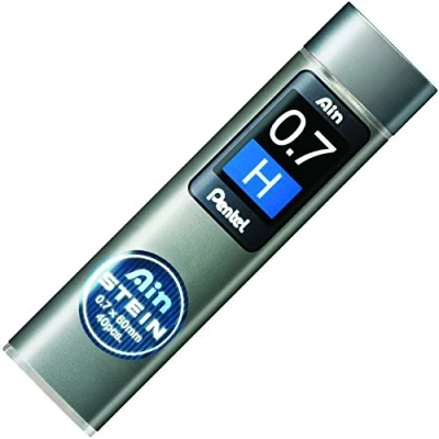 Bild av Stifter, Pentel Ain Stein High Polymer, H, 0,7 mm, pakke a 40 stk