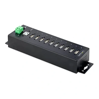 Bild av StarTech.com USB210AIND USB A Hub 10 porte Svart