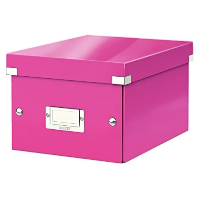 Bild av Leitz WOW Click and Store Förvaringsbox, A5, rosa, 60430023