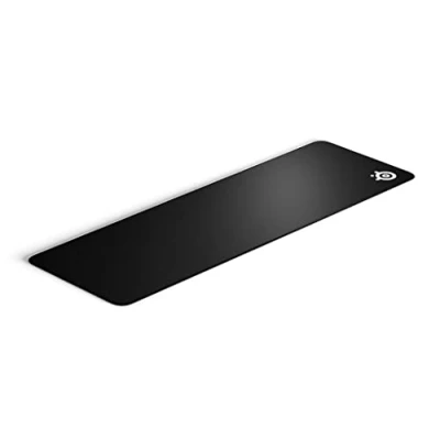 Bild av SteelSeries QcK Edge XL musmatta i gamingtyg stickade kanter mot slitage optimerad för gamingsensorer maximal kontroll storlek