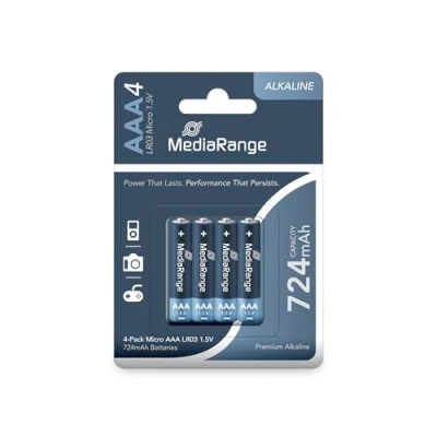 Bild av MediaRange Premium battery 4 x AAA Alkaline