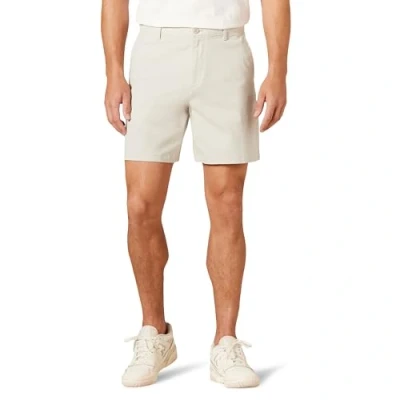 Bild av Amazon Essentials herr Classic Fit 7 tum Comfort Stretch Chino kort, sten, 30