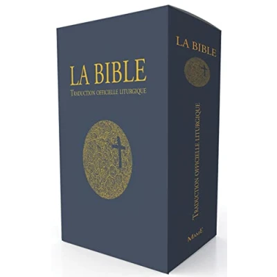 Bild av La Bible: Traduction officielle liturgique, édition reliée souple (tranche dorée)