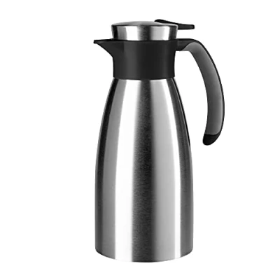 Bild av TEFAL K3043114 SOFT GRIP Vakuumkanna Svart 1 L Varm Upp Till 12 Timmar Kall 24 100% Läcksäker