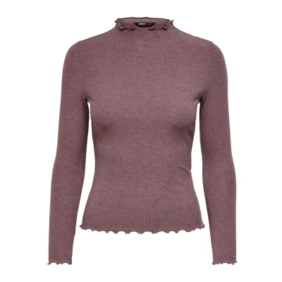 Bild av ONLY Damtopp ONLEMMA topp, Rosenbrun/detalj: melerad, 3XL