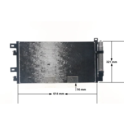 Bild av MAHLE ORIGINAL AC 312 001S Condenseur De Clim avec déshydrateur 16 13,8 585 MINI: 3/5 portes, Cabriolet