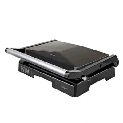 Bild av Black+Decker ES9680050B BXGR1000E kontaktgrill, 1000, plast, svart
