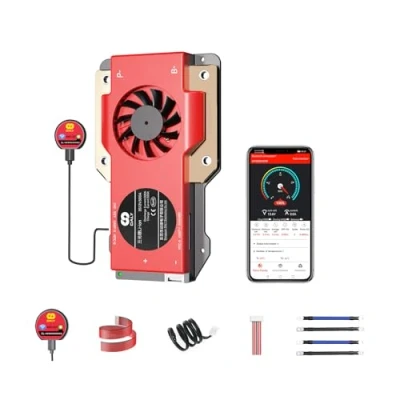 Bild av DALY Smart 4S BMS 12V 300A med WiFi modul och CAN 485 kommunikationsskyddskort för litiumjonbatteripaket (4S BMS+RS485+CAN+WiFi modul，300A)