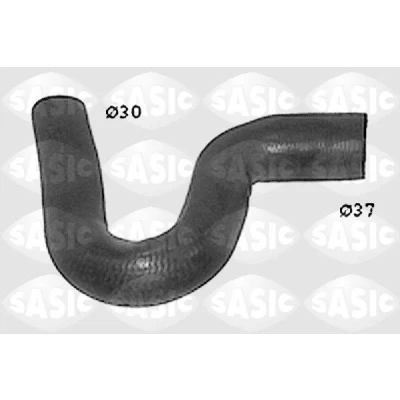 Bild av SASIC SWH0426 Durite De Refroidissement droite, supérieur PEUGEOT: 306 Berline, 3/5 portes, Partner I Van, CITROËN: Berlingo / First
