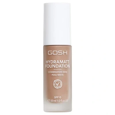 Bild av GOSH Hydramatt Foundation Medium Dark Yellow/Cold Undertone 014N 30 ml