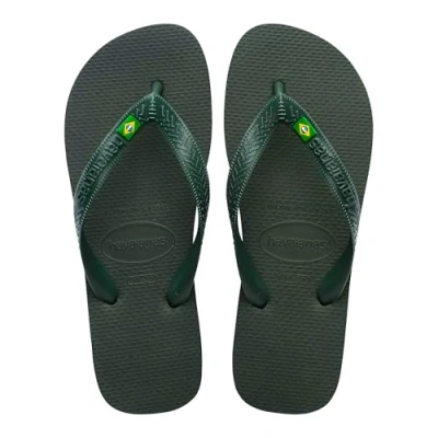 Bild av Havaianas Topp Brasilien, flip flops unisex vuxen, Grön grön, 33/34 EU