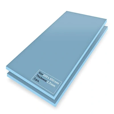 Bild av ARCTIC TP 3: Värmeledningspad, Premium Performance Thermal Pad, 200 x 100 1,5 mm, (Stapelbar upp till 2,0 mm utan prestandaförlust), 2 St. Hög prestanda, särskilt mjuk, idealisk spaltfyllare