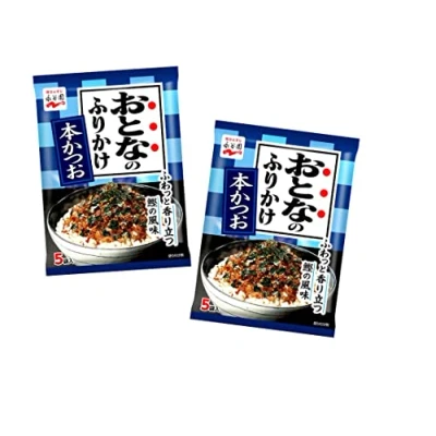 Bild av Furikake japansk smaktillsats för att strö ris &amp; bento, Hon katsuo bonit torkad 2,5 g x 10 gjord i Japan