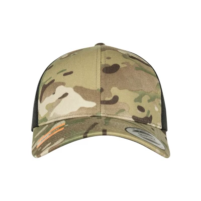 Bild av Flexfit Retro Trucker Multicam Keps, Storlek: One Size,