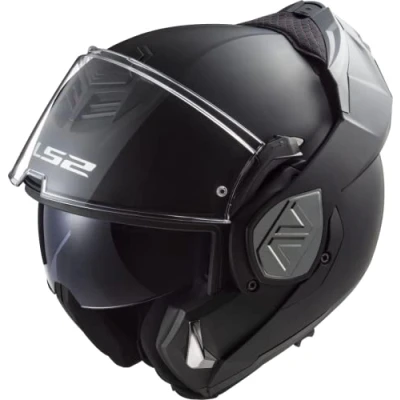 Bild av LS2, Motorcycle modular helmet ADVANT solid black mat, XXL