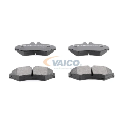 Bild av VAICO V30 8154 Jeu de plaquettes frein Q+, Première Monte Essieu arrière préparé pour indicateur d&#039;usure, contact signal d&#039;usure exclu