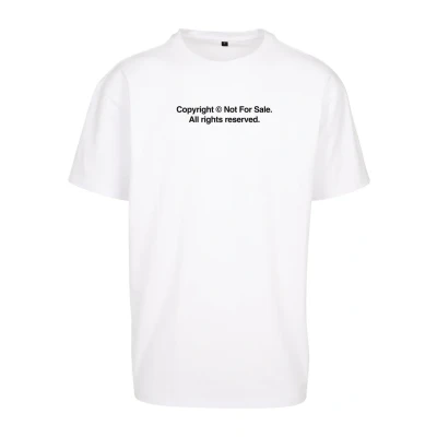 Bild av Upscale by Mister Tee Fingerprint Oversize Tshirt med print, Storlek: XXL, White
